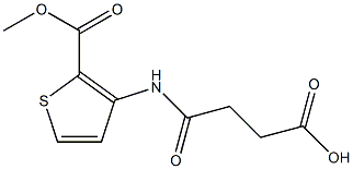 4-{[2-(methoxycarbonyl)-3-thienyl]amino}-4-oxobutanoic acid