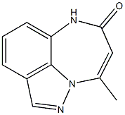 4-methyl[1,4]diazepino[3,2,1-hi]indazol-2(1H)-one