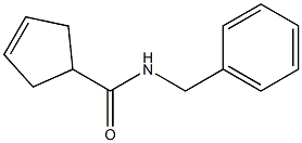N1-benzylcyclopent-3-ene-1-carboxamide Struktur