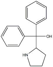 diphenyl(tetrahydro-1H-pyrrol-2-yl)methanol 结构式