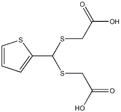 2-{[[(carboxymethyl)thio](2-thienyl)methyl]thio}acetic acid