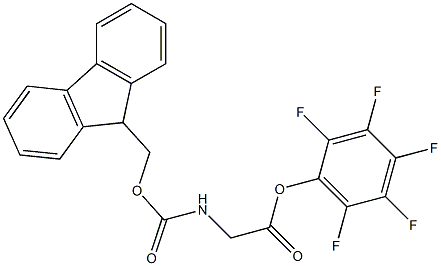 2,3,4,5,6-pentafluorophenyl 2-{[(9H-fluoren-9-ylmethoxy)carbonyl]amino}acetate