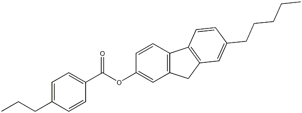 7-pentyl-9H-fluoren-2-yl 4-propylbenzoate