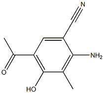 5-acetyl-2-amino-4-hydroxy-3-methylbenzonitrile