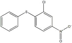 2-chloro-4-nitro-1-(phenylthio)benzene Structure