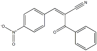 (Z)-2-benzoyl-3-(4-nitrophenyl)-2-propenenitrile
