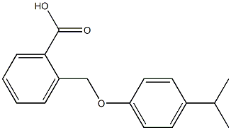 2-[(4-isopropylphenoxy)methyl]benzenecarboxylic acid