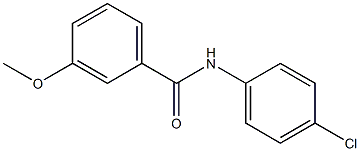 N-(4-chlorophenyl)-3-methoxybenzenecarboxamide
