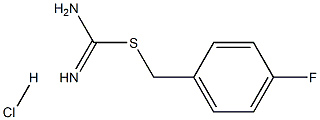 4-fluorobenzyl aminomethanimidothioate hydrochloride Struktur