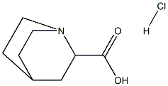 Quinuclidine-2-carboxylic acid HCl Structure