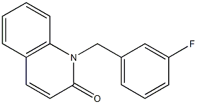 1-(3-fluorobenzyl)-2(1H)-quinolinone