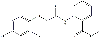 methyl 2-{[2-(2,4-dichlorophenoxy)acetyl]amino}benzoate