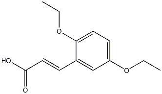 (E)-3-(2,5-diethoxyphenyl)acrylic acid