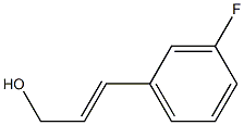 (E)-3-(3-fluorophenyl)prop-2-en-1-ol Structure