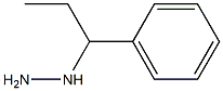 1-(1-phenylpropyl)hydrazine Structure
