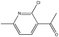 1-(2-chloro-6-methylpyridin-3-yl)ethanone Structure