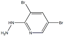 1-(3,5-dibromopyridin-2-yl)hydrazine Structure