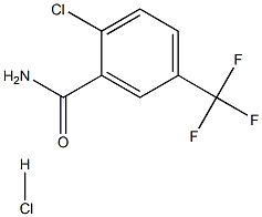 2-chloro-5-trifluoromethyl-benzamide hydrochloride Structure