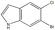 6-bromo-5-chloro-1H-indole Structure