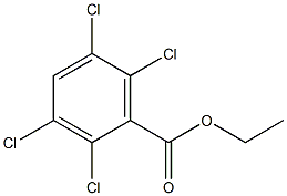 ethyl 2,3,5,6-tetrachlorobenzoate Structure