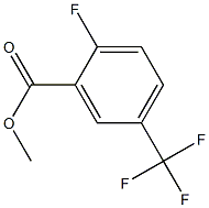 2-氟-5-三氟甲基苯甲酸甲酯 结构式