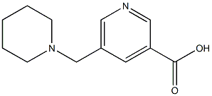 5-(piperidylmethyl)pyridine-3-carboxylic acid