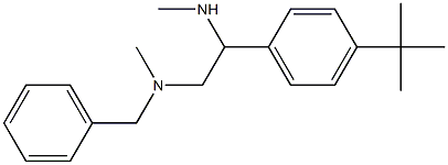 N2-benzyl-1-(4-tert-butylphenyl)-N1,N2-dimethylethane-1,2-diamine Structure
