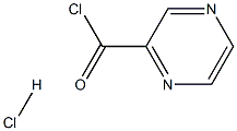 Pyrazine-2-carbonyl chloride hydrochloride Structure