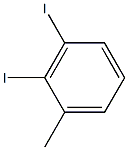 2,3-Diiodotoluene Structure