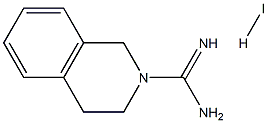 3,4-Dihydro-1H-isoquinoline-2-carboxamidine hydriodide Structure