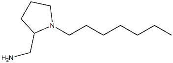 (1-heptylpyrrolidin-2-yl)methanamine 结构式