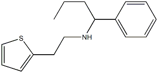(1-phenylbutyl)[2-(thiophen-2-yl)ethyl]amine Structure
