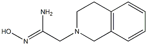 (1Z)-2-(3,4-dihydroisoquinolin-2(1H)-yl)-N'-hydroxyethanimidamide