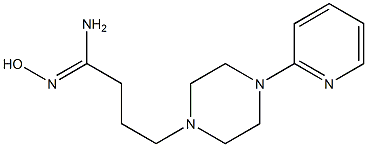 (1Z)-N'-hydroxy-4-(4-pyridin-2-ylpiperazin-1-yl)butanimidamide|