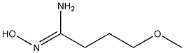 (1Z)-N'-hydroxy-4-methoxybutanimidamide