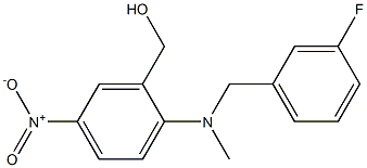 (2-{[(3-fluorophenyl)methyl](methyl)amino}-5-nitrophenyl)methanol