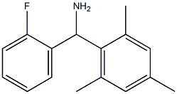(2-fluorophenyl)(2,4,6-trimethylphenyl)methanamine