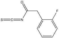 (2-fluorophenyl)acetyl isothiocyanate Structure