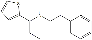 (2-phenylethyl)[1-(thiophen-2-yl)propyl]amine