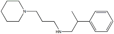 (2-phenylpropyl)[3-(piperidin-1-yl)propyl]amine Structure