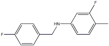 (3-fluoro-4-methylphenyl)(4-fluorophenyl)methylamine