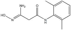 (3Z)-3-amino-N-(2,6-dimethylphenyl)-3-(hydroxyimino)propanamide|