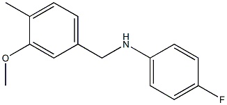 (4-fluorophenyl)(3-methoxy-4-methylphenyl)methylamine