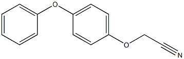 (4-phenoxyphenoxy)acetonitrile Structure