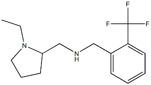  [(1-ethylpyrrolidin-2-yl)methyl]({[2-(trifluoromethyl)phenyl]methyl})amine