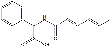 [(2E,4E)-hexa-2,4-dienoylamino](phenyl)acetic acid