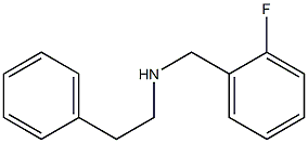 [(2-fluorophenyl)methyl](2-phenylethyl)amine Struktur