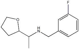 [(3-fluorophenyl)methyl][1-(oxolan-2-yl)ethyl]amine|