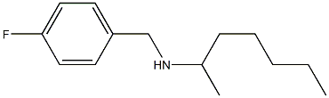 [(4-fluorophenyl)methyl](heptan-2-yl)amine Struktur