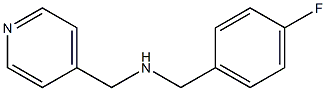[(4-fluorophenyl)methyl](pyridin-4-ylmethyl)amine